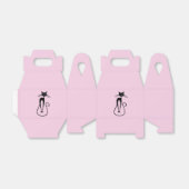 Ballotins Whimsical Skinny Chat noir rose (Déplié)