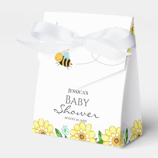 Ballotins Whimsical Sweet Baby shower d'abeilles (Verso)