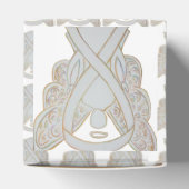 Ballotins White Awareness Ribbon Angel Party Favoriser les b (Haut)