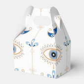 Ballotins White bohemian retro evil eye pattern (Arrière)