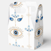 Ballotins White bohemian retro evil eye pattern (Ouvert)
