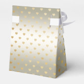 Ballotins White Roses Gold Hearts Ballotin (Arrière)