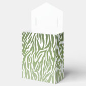 Ballotins Wild Green Zebra Imprimer Anniversaire (Ouvert)