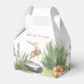 Ballotins Wild One 1er anniversaire Brown bébé Cerfs et amis (Arrière)