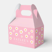 Ballotins Wild One 1er anniversaire fête Boho rose Daisy (Verso)