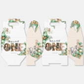 Ballotins Wild One Birthday Safari photo d'animal (Déplié)