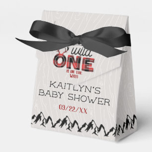 Ballotins Wild One Boys Rustic Plaid Baby shower de bûcheron