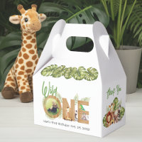 Wild One Jungle 1er Anniversaire Safari Animaux Ph
