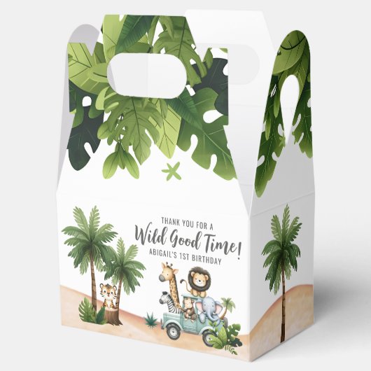 Ballotins Wild One Jungle Safari 1er anniversaire (Ouvert)