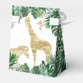 Ballotins Wild One Jungle Safari Thème 1er anniversaire fête (Arrière)