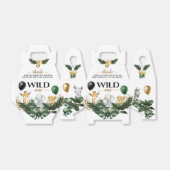 Ballotins Wild One Jungle Safari Thème 1er anniversaire fête (Déplié)