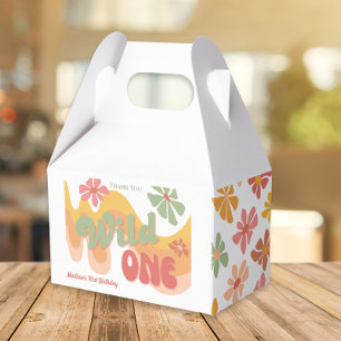 Ballotins Wild One Retro Rainbow Daisy 1er anniversaire