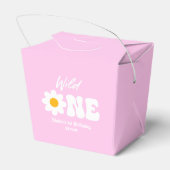 Ballotins Wild One Rose White Daisy Retro 1er Anniversaire (Arrière)