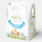 Ballotins Wild One Safari Animaux Baby shower Garçon (Ouvert)
