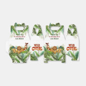 Ballotins Wild One Tropical Premier anniversaire Merci de fê (Déplié)