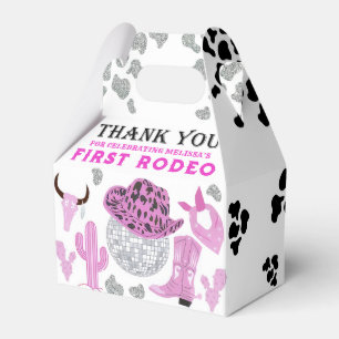 Ballotins Wild West Rodeo Disco Cowgirl rose Anniversaire