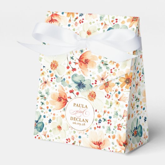 Ballotins Wildflowers Elegant Romantic Boho Floral Wedding (Verso)