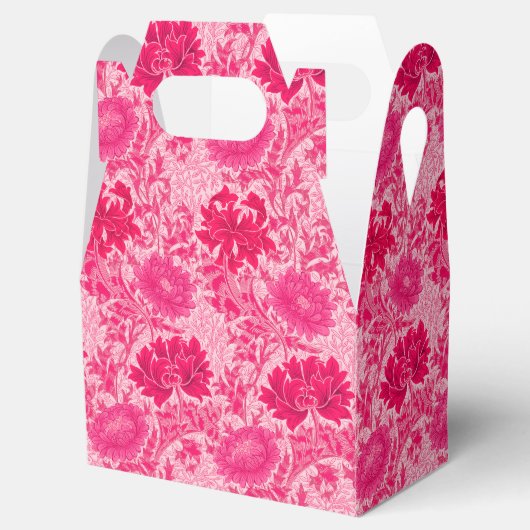 Ballotins William Morris Chrysanthemums, Fuchsia Pink (Ouvert)