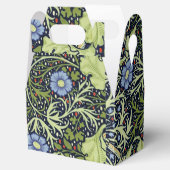 Ballotins William Morris Fleur d'antiquité aux algues marine (Ouvert)