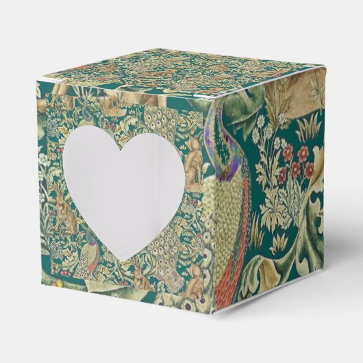 Ballotins William Morris "Forest" Favor Box (Verso)