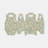 Ballotins William Morris Honeysuckle Vert Floral (Déplié)