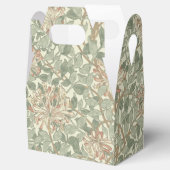 Ballotins William Morris Honeysuckle Vert Floral (Ouvert)