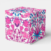 Ballotins William Morris Hyacinth Imprimer, rose Fuchsia (Arrière)