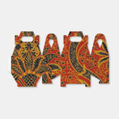 Ballotins William Morris Inde Floral rouge (Déplié)