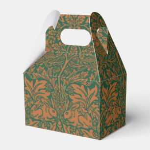 Ballotins William Morris Lapin Frère Motif Ambre Noir