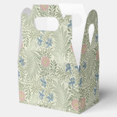 Ballotins William Morris Larkspur Fond d'écran floral (Ouvert)