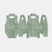 Ballotins william morris marigold fleurs vertes (Déplié)