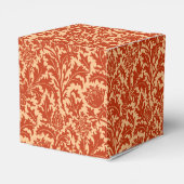 Ballotins William Morris Thistle Damask, Mandarin Orange (Arrière)