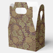 Ballotins William Morris Vine Grappe Rouge Vert Art (Ouvert)