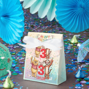 Ballotins Winnie l'Ourson Joyeux Anniversaire
