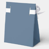 Ballotins Winter Bow Snowflake Ornament Baby Shower  (Verso)