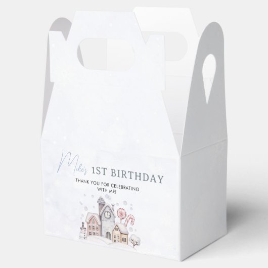 Ballotins Winter Boy Onederland Premier Ballotin d'anniversa (Ouvert)