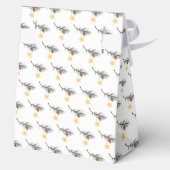 Ballotins Winter Flower X'mas Tree Tractor Bear Baby Shower  (Verso)