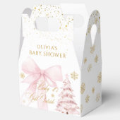 Ballotins Winter It's Cold Outside Pink Bow Baby Shower (Ouvert)
