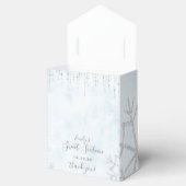 Ballotins Winter Wonderland Bleu Argent Neige Douce glace 16 (Ouvert)