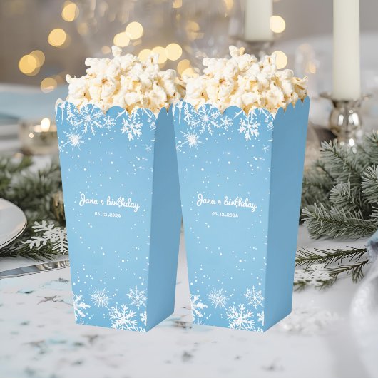 Ballotins Winter Wonderland Blue Snowflake