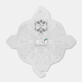 Ballotins Winter Wonderland Mariage Favor Box (Déplié)