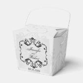 Ballotins Winter Wonderland Mariage Favor Box (Verso)