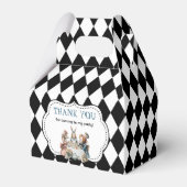 Ballotins Wonderland with Black White Diamonds Birthday (Verso)