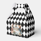 Ballotins Wonderland with Black White Diamonds Birthday (Verso)