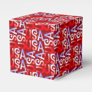 Ballotins Word Art USA Texte, BOÎTE DE FAVORISATION DE PARTI