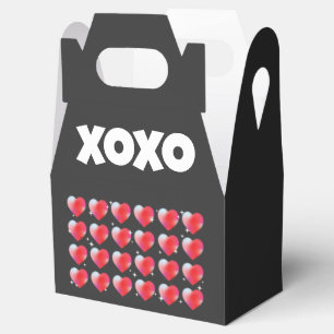 Ballotins Xoxo coeur rouge romantique Saint Valentin