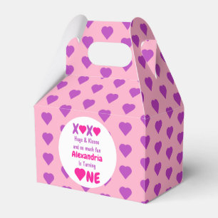 Ballotins XOXO Embrasse et embrasse 1er anniversaire