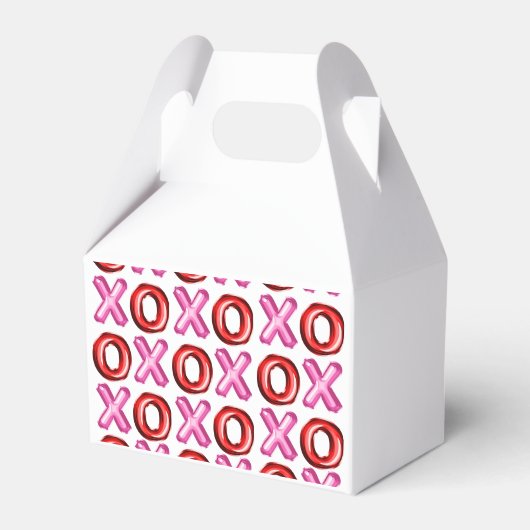 Ballotins XOXO Foil rouge rose Valentines Jour Brive (Verso)