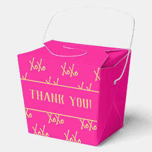 Ballotins XOXO Rose Chaud et Or Jour de la Saint-Valentin Me