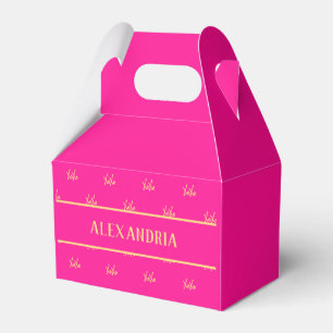 Ballotins XOXO rose personnalisé pour la Saint-Valentin